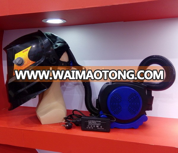 powered air filter purifying welding helmet with ventilation HXQ-9000